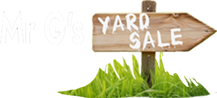 Mr G's Yard Sale
